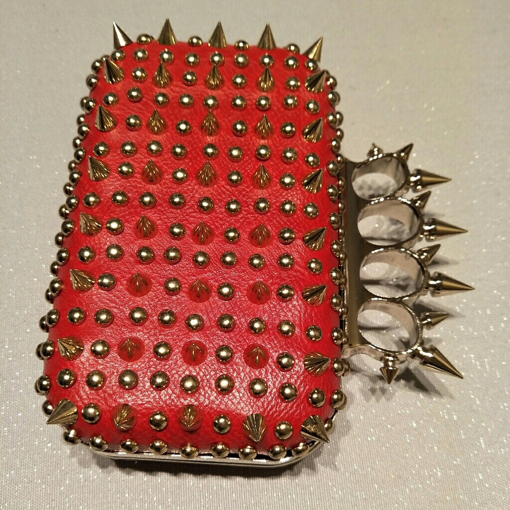 Red night out purse